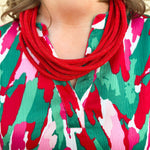 Rachel Rope Necklace in Red - The Pink Pineapple 850