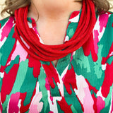 Rachel Rope Necklace in Red - The Pink Pineapple 850