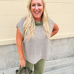 Rachel Rope Necklace in Sage Green - The Pink Pineapple 850