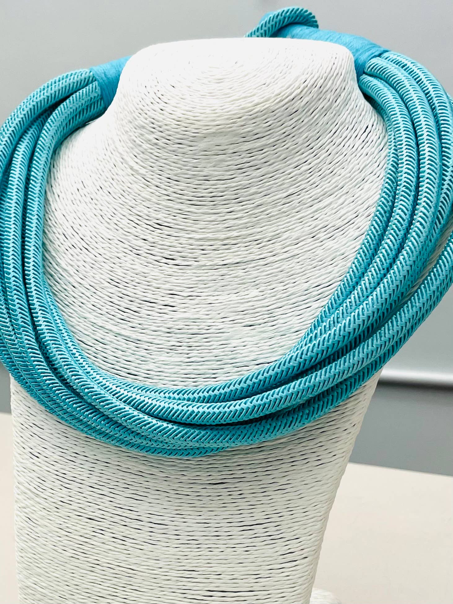 Rachel Rope Necklace in Turquoise - The Pink Pineapple 850