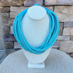 Rachel Rope Necklace in Turquoise - The Pink Pineapple 850