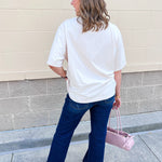 Raised on 90s Country Graphic Top - The Pink Pineapple 850