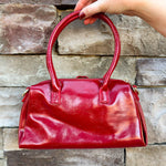 Red Vienna Crossbody Purse - The Pink Pineapple 850