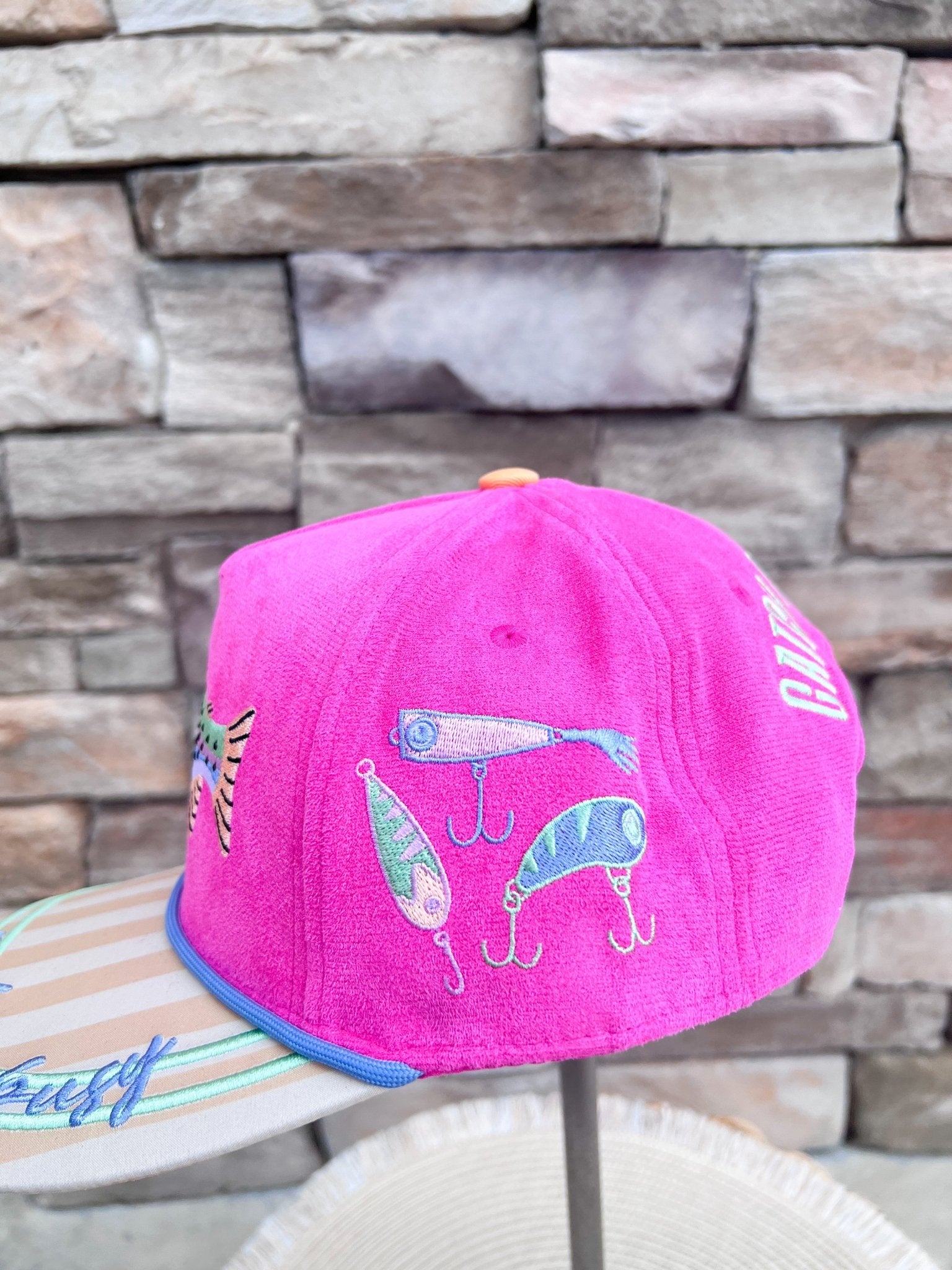 Reel-y Busy Hat - The Pink Pineapple 850