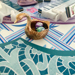 Regal Swan Mahjong Dice Dish - The Pink Pineapple 850