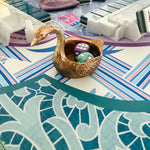Regal Swan Mahjong Dice Dish - The Pink Pineapple 850
