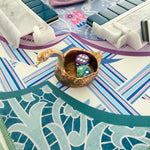 Regal Swan Mahjong Dice Dish - The Pink Pineapple 850