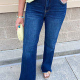 [Risen] Afterglow Mid Rise Flare Jeans - The Pink Pineapple 850