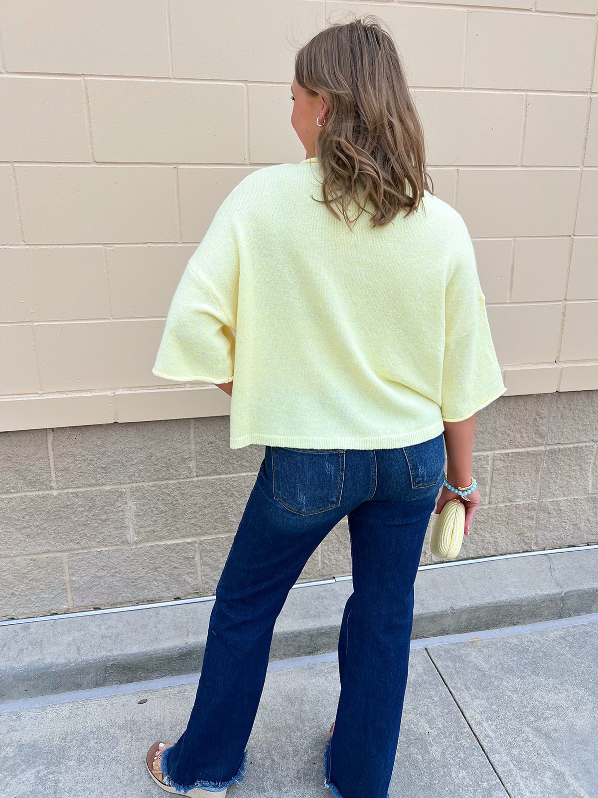 [Risen] Afterglow Mid Rise Flare Jeans - The Pink Pineapple 850