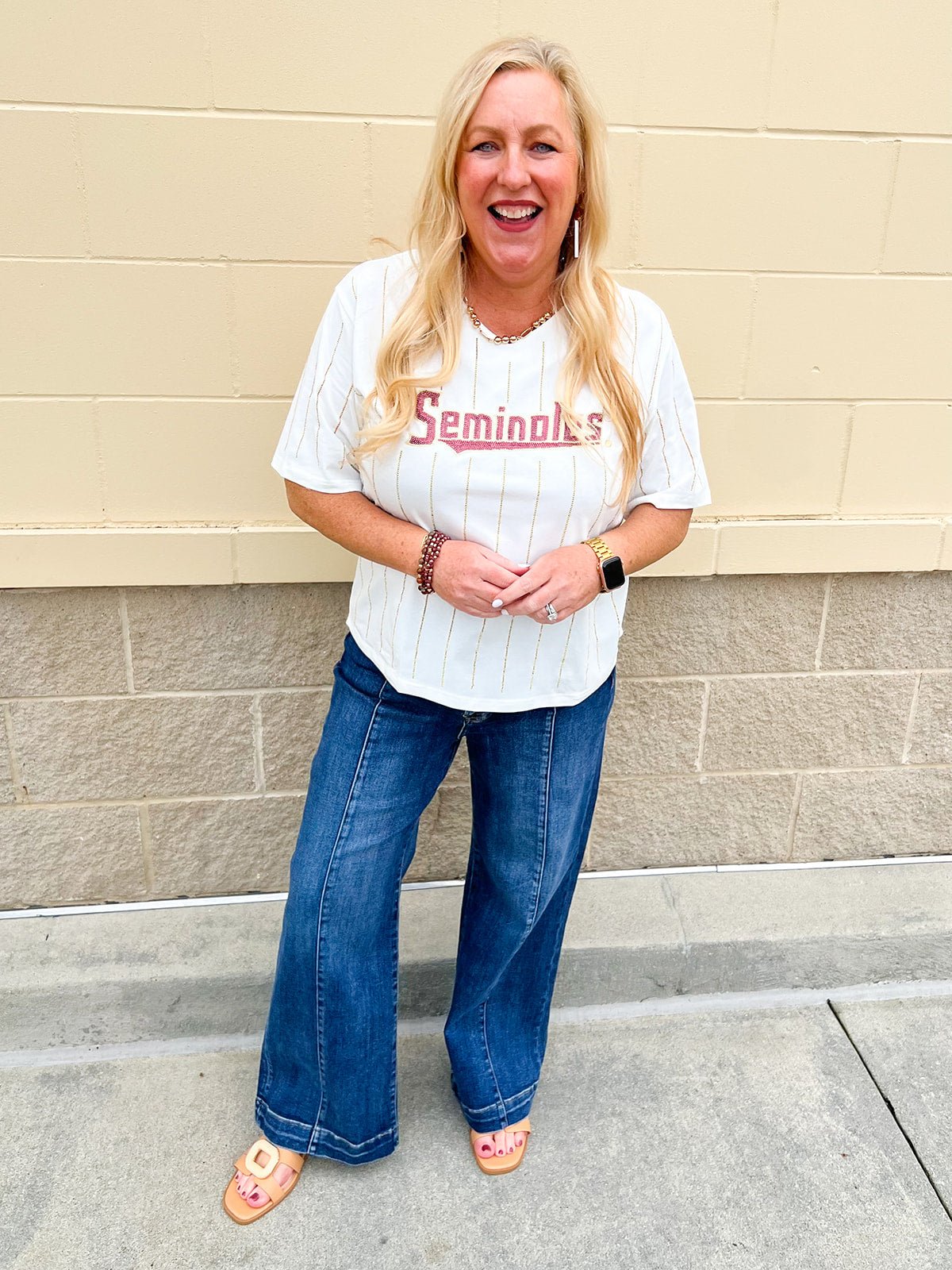 [Risen] City Muse High Rise Wide Leg Ankle Jean - The Pink Pineapple 850