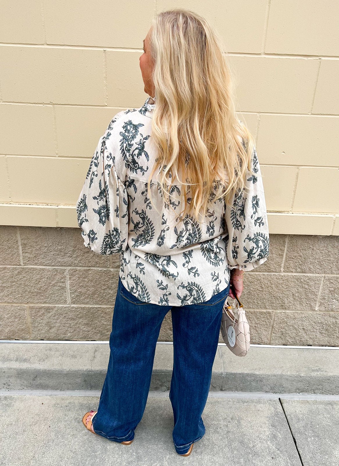 [Risen] City Muse High Rise Wide Leg Ankle Jean - The Pink Pineapple 850