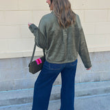 [Risen] Midnight Slouch Mid Rise Wide Leg Jeans in Dark Denim - The Pink Pineapple 850