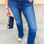 [Risen] The Everyday High Rise Bootcut Jeans - The Pink Pineapple 850