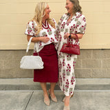 [Risen] The Mulled Wine Skirt - The Pink Pineapple 850