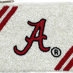 Roll Tide Alabama Beaded Pouch - The Pink Pineapple 850