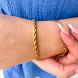 Rope Chain Bracelet - The Pink Pineapple 850