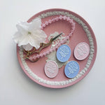 [Rose & Fifth] Heirloom Cameo Needleminder - The Pink Pineapple 850