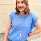 Rose Whimsy Beaded Necklace - The Pink Pineapple 850