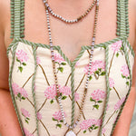 Rose Whimsy Beaded Necklace - The Pink Pineapple 850