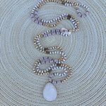 Rose Whimsy Beaded Necklace - The Pink Pineapple 850
