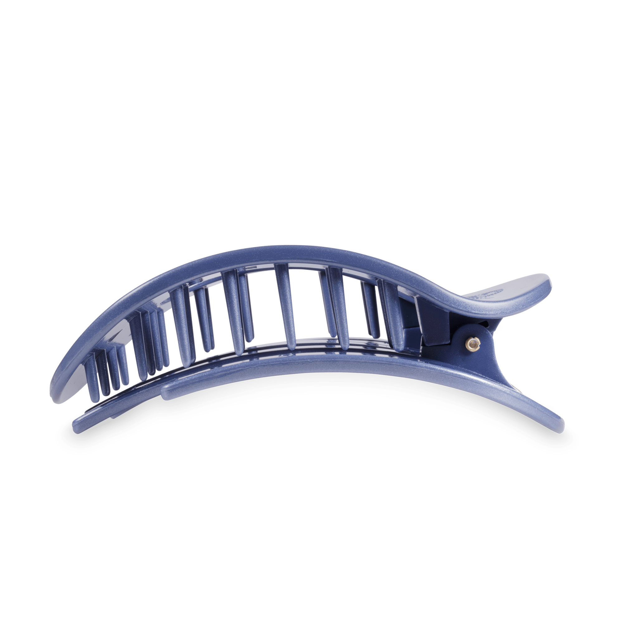 Round Flat Hair Clip | Large | Hampton Bay - The Pink Pineapple 850