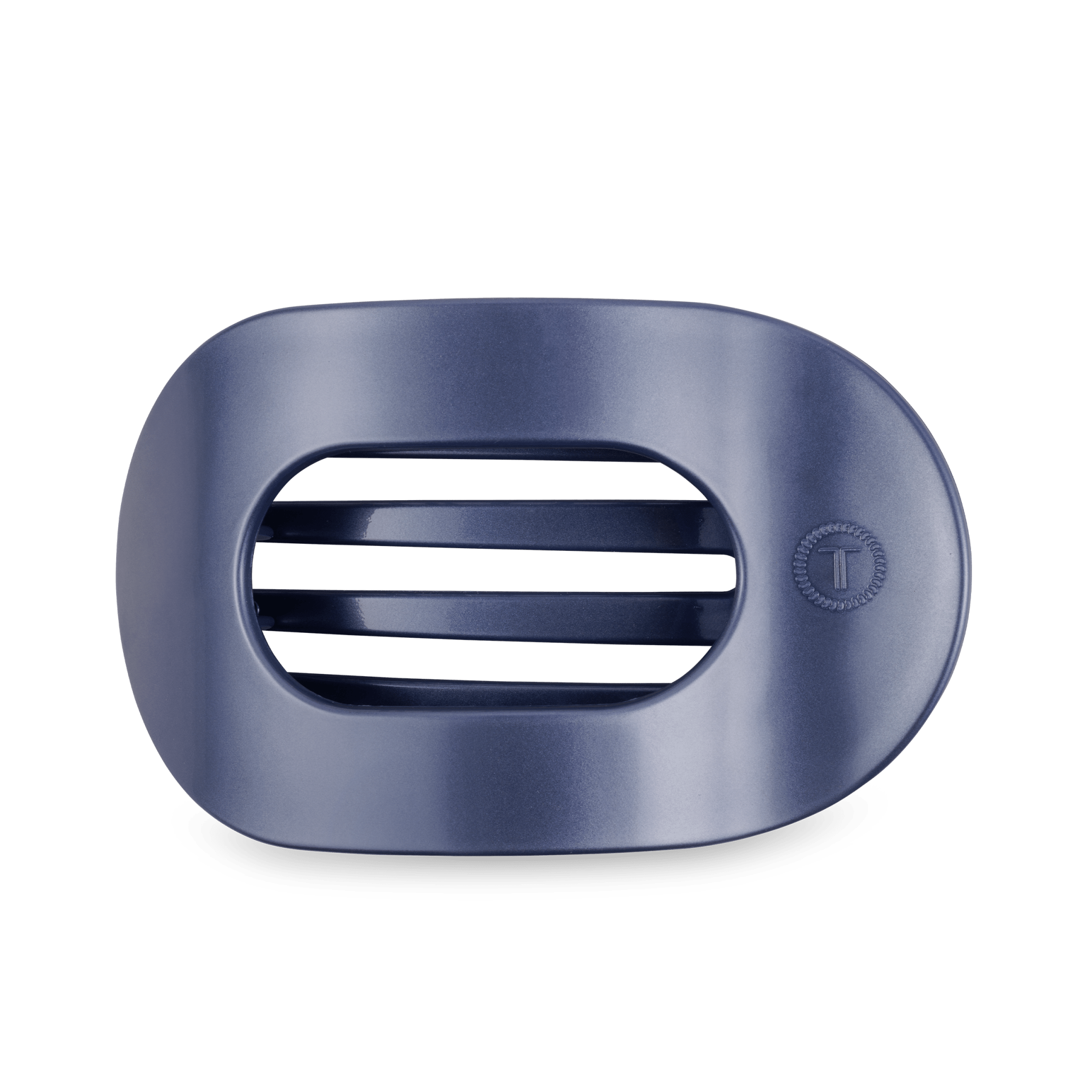 Round Flat Hair Clip | Large | Hampton Bay - The Pink Pineapple 850