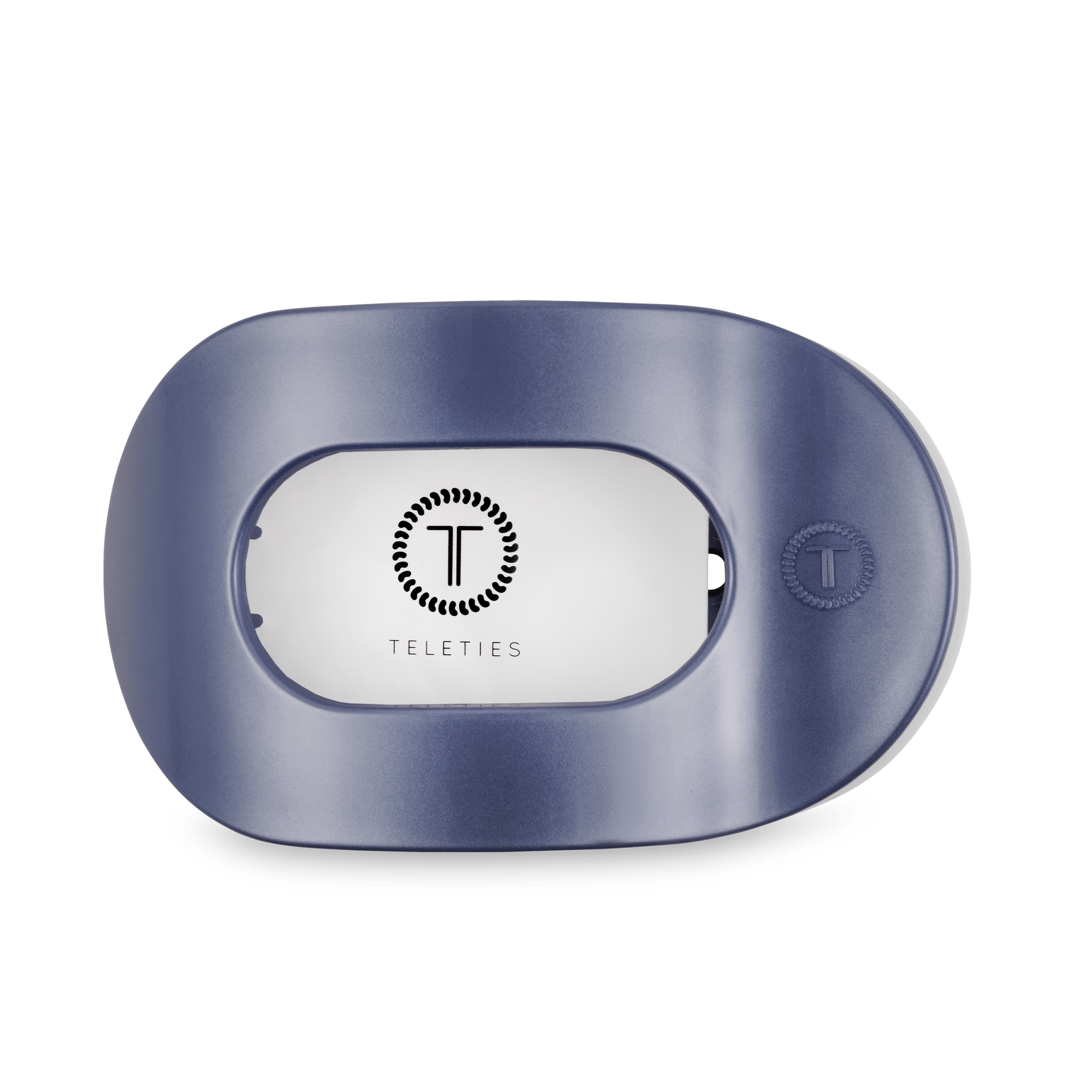 Round Flat Hair Clip | Large | Hampton Bay - The Pink Pineapple 850