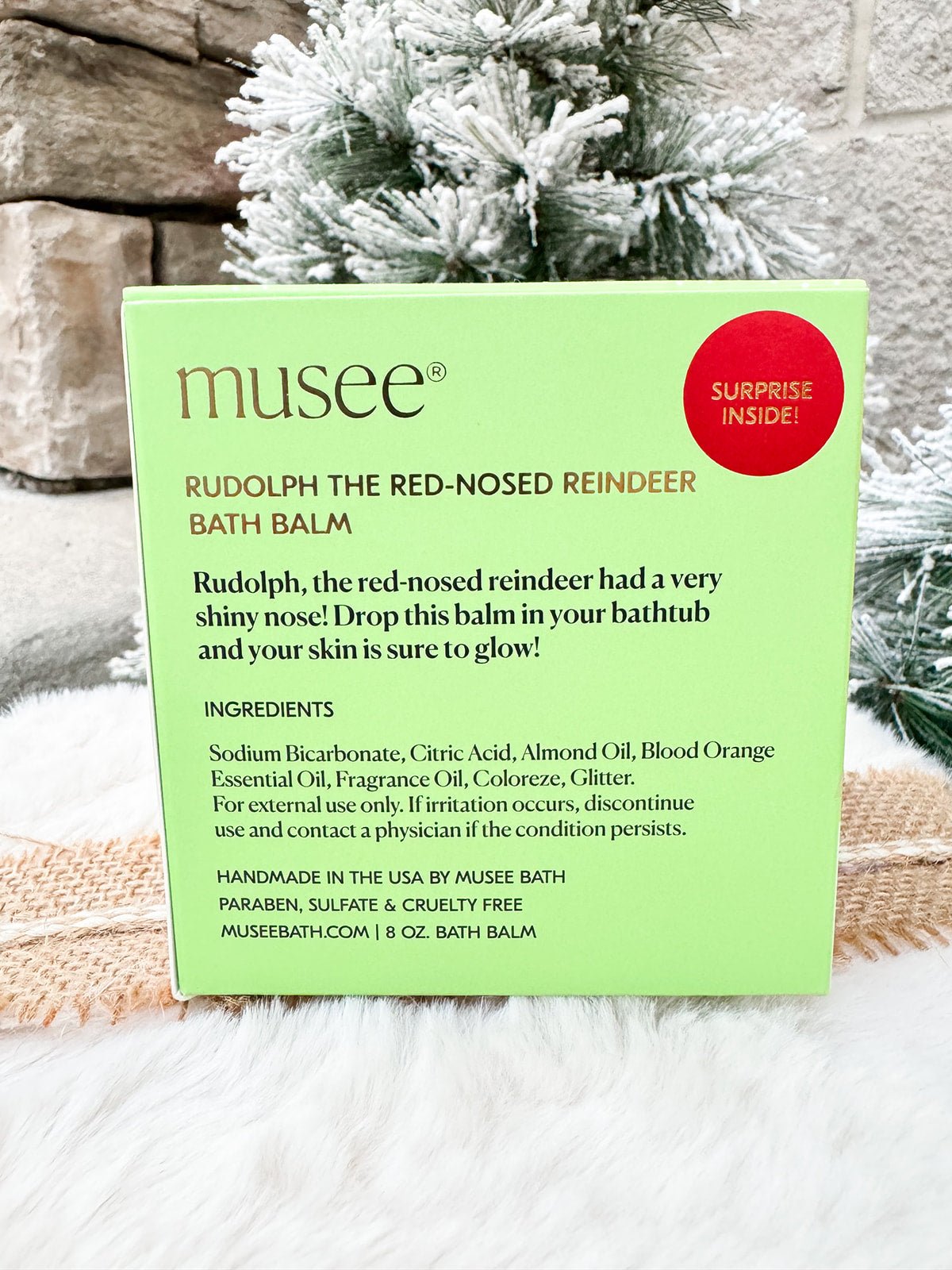 Rudolph the Red Nosed Reindeer Bath Balm - The Pink Pineapple 850