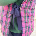 Ruffle & Ready Reversible Vest in Pink - The Pink Pineapple 850