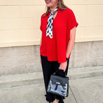 Ruffle Rendezvous High Rise Statement Pants in Black - The Pink Pineapple 850