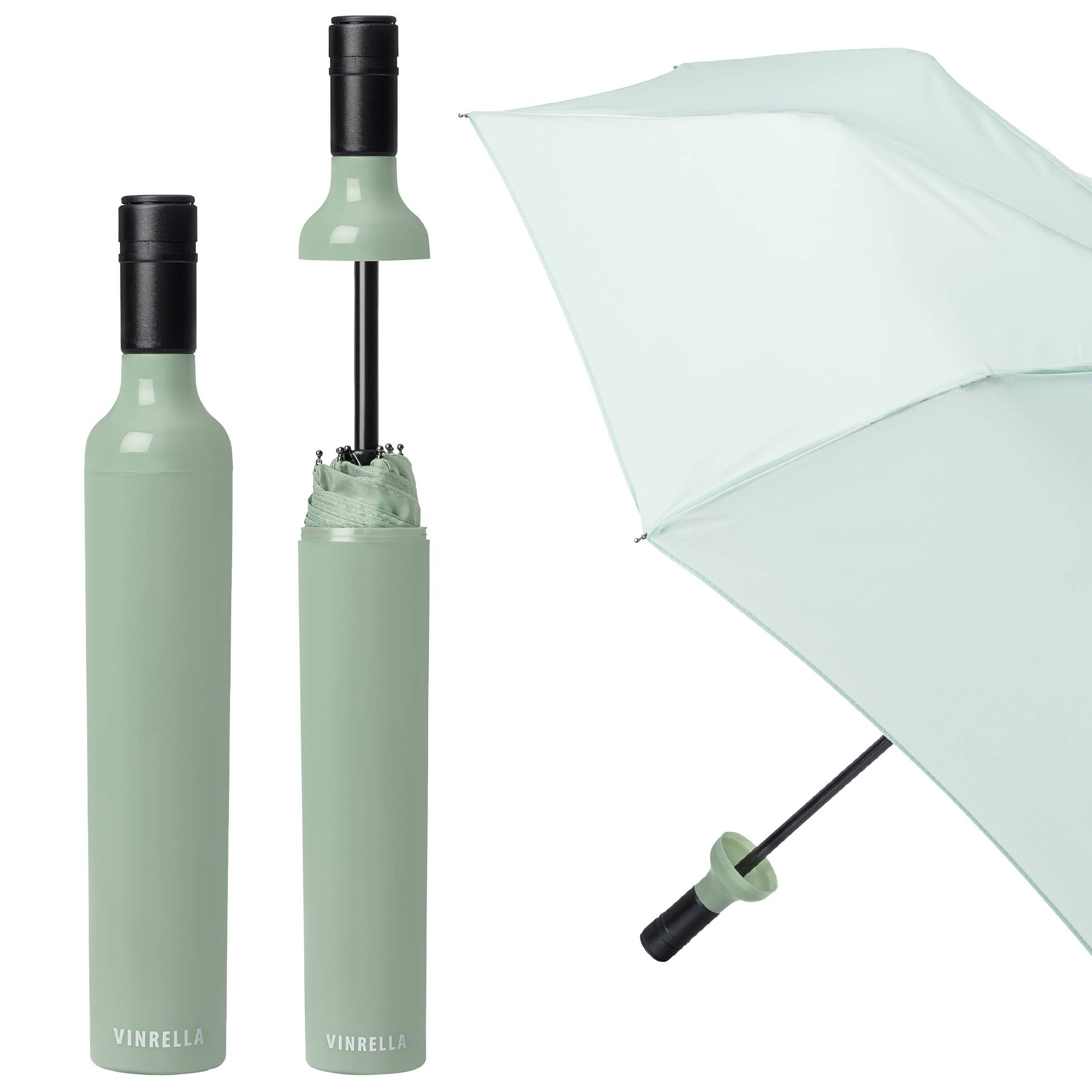 Sage Bottle Umbrella - The Pink Pineapple 850