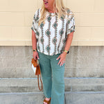 Sage Green Bootcut Pants - The Pink Pineapple 850