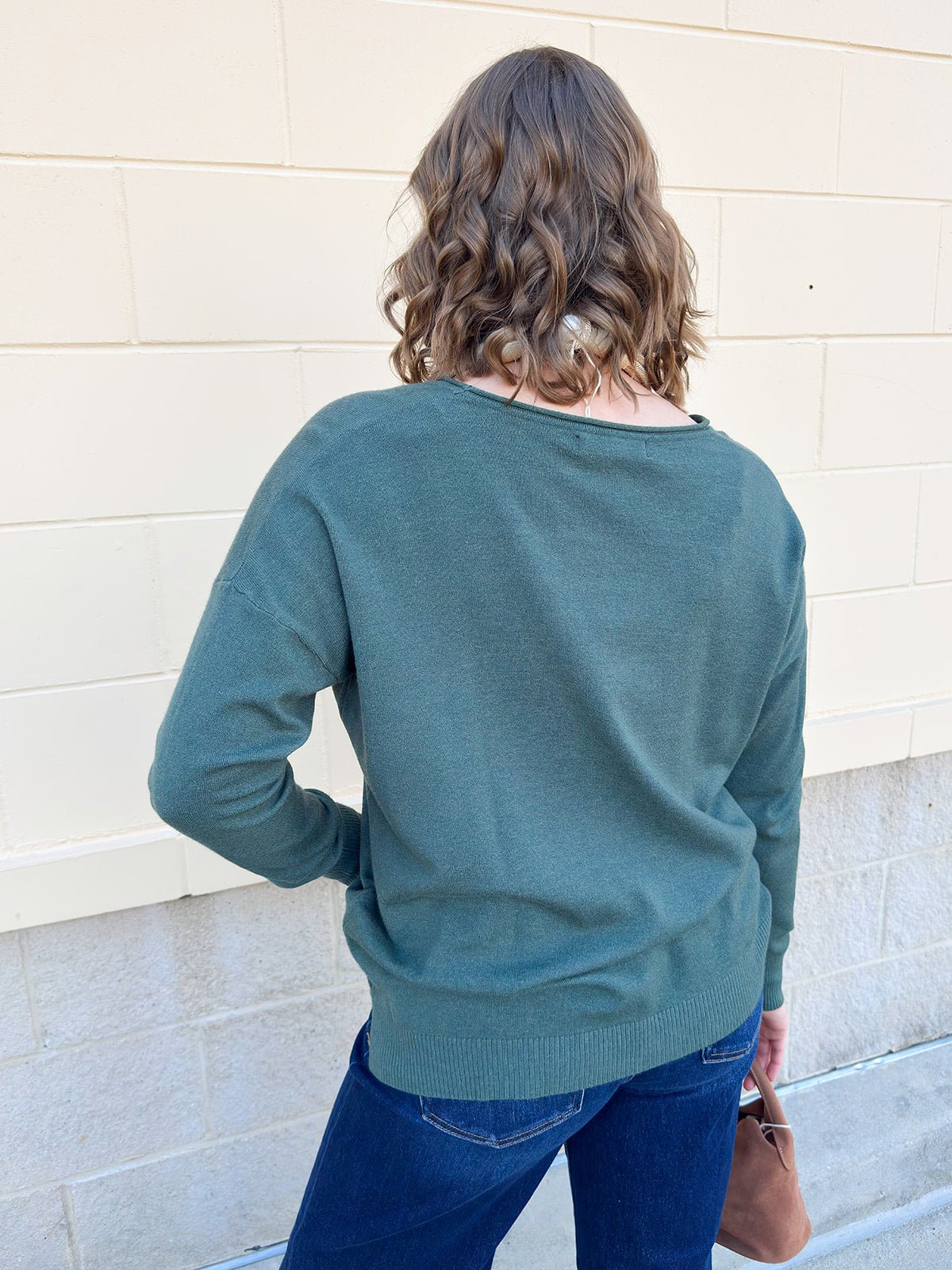 Sage Stitch and Story Knit Sweater - The Pink Pineapple 850