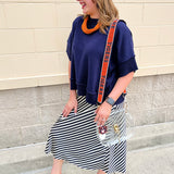 Sail Away Satin Maxi Skirt - The Pink Pineapple 850