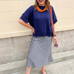 Sail Away Satin Maxi Skirt - The Pink Pineapple 850