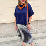 Sail Away Satin Maxi Skirt - The Pink Pineapple 850