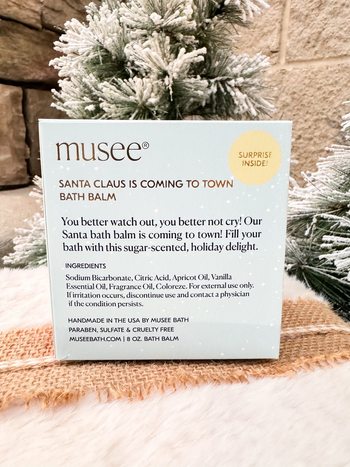 Santa Claus is Coming to Town Bath Balm - The Pink Pineapple 850