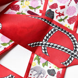 [Saturday Silks] Alabama Gameday Skinny Scarf - The Pink Pineapple 850