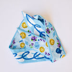 [Saturday Silks] Alpha Delta Pi Skinny Scarf - The Pink Pineapple 850