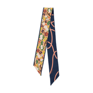 [Saturday Silks] Auburn Gameday Skinny Scarf - The Pink Pineapple 850