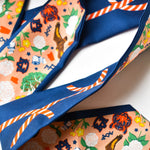 [Saturday Silks] Auburn Gameday Skinny Scarf - The Pink Pineapple 850