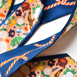 [Saturday Silks] Auburn Gameday Skinny Scarf - The Pink Pineapple 850