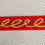 [Saturday Silks] Chi Omega Skinny Scarf - The Pink Pineapple 850