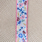 [Saturday Silks] Delta Gamma Skinny Scarf - The Pink Pineapple 850