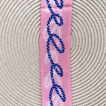 [Saturday Silks] Delta Gamma Skinny Scarf - The Pink Pineapple 850