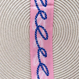 [Saturday Silks] Delta Gamma Skinny Scarf - The Pink Pineapple 850