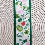 [Saturday Silks] Kappa Delta Skinny Scarf - The Pink Pineapple 850