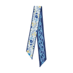 [Saturday Silks] Kappa Kappa Gamma Skinny Scarf - The Pink Pineapple 850