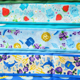 [Saturday Silks] Kappa Kappa Gamma Skinny Scarf - The Pink Pineapple 850