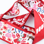 [Saturday Silks] Oklahoma Gameday Skinny Scarf - The Pink Pineapple 850